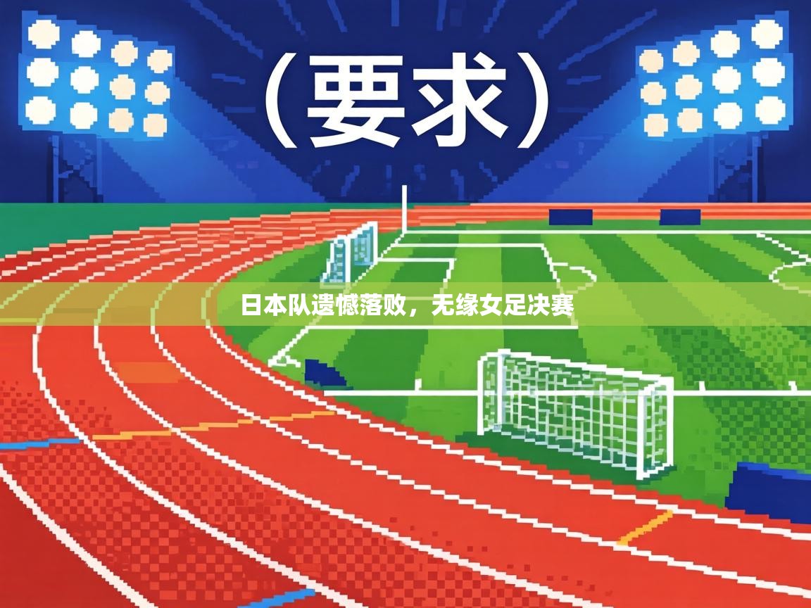 日本队遗憾落败，无缘女足决赛  第1张