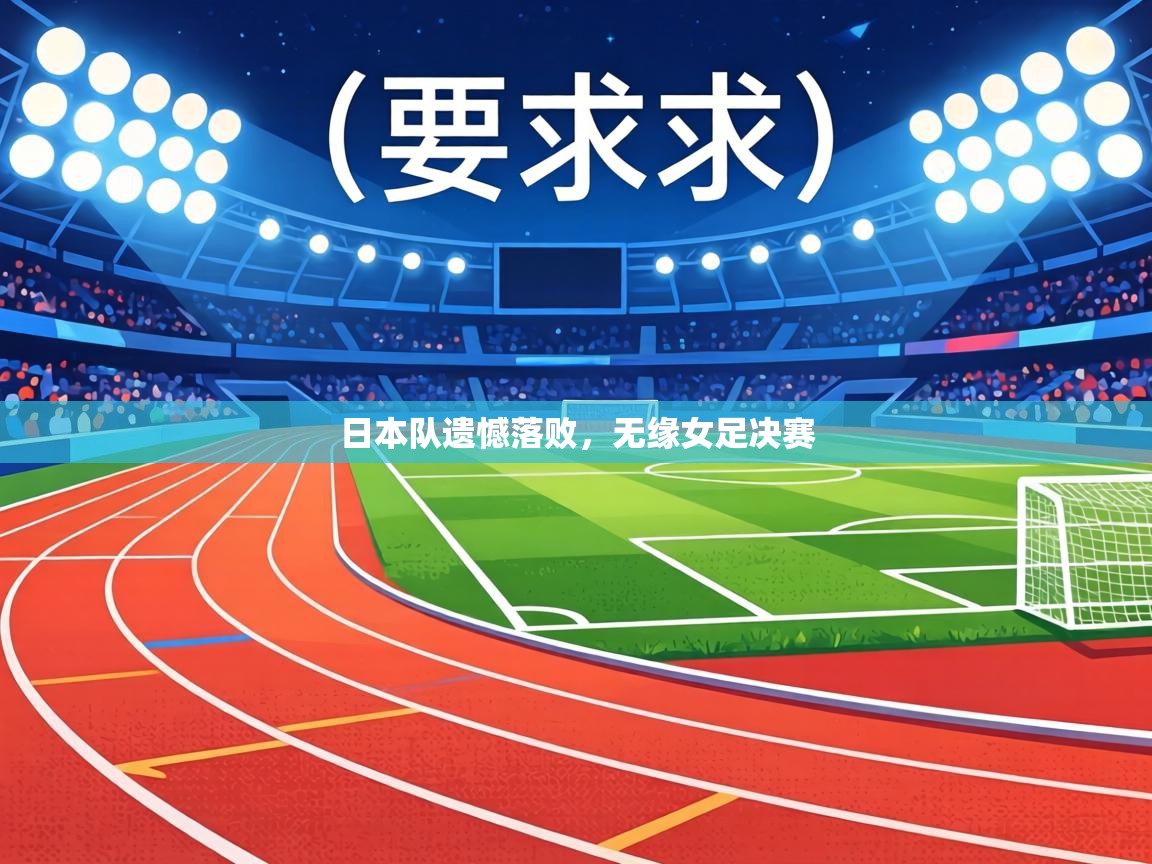 日本队遗憾落败，无缘女足决赛  第2张